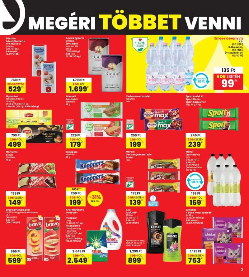 Interspar Akciós újság Interspar 3 oldal