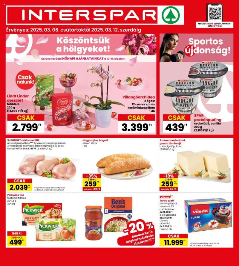 Interspar Akciós újság Interspar 1 oldal