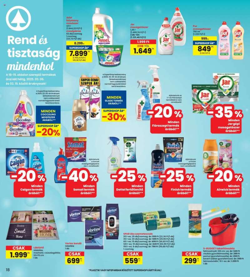 Interspar Akciós újság Interspar 18 oldal