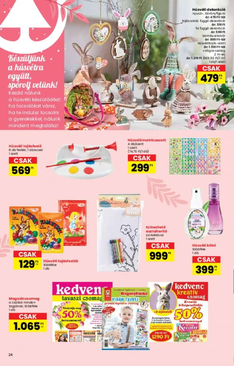 Interspar Tavasz katalógus 24 oldal