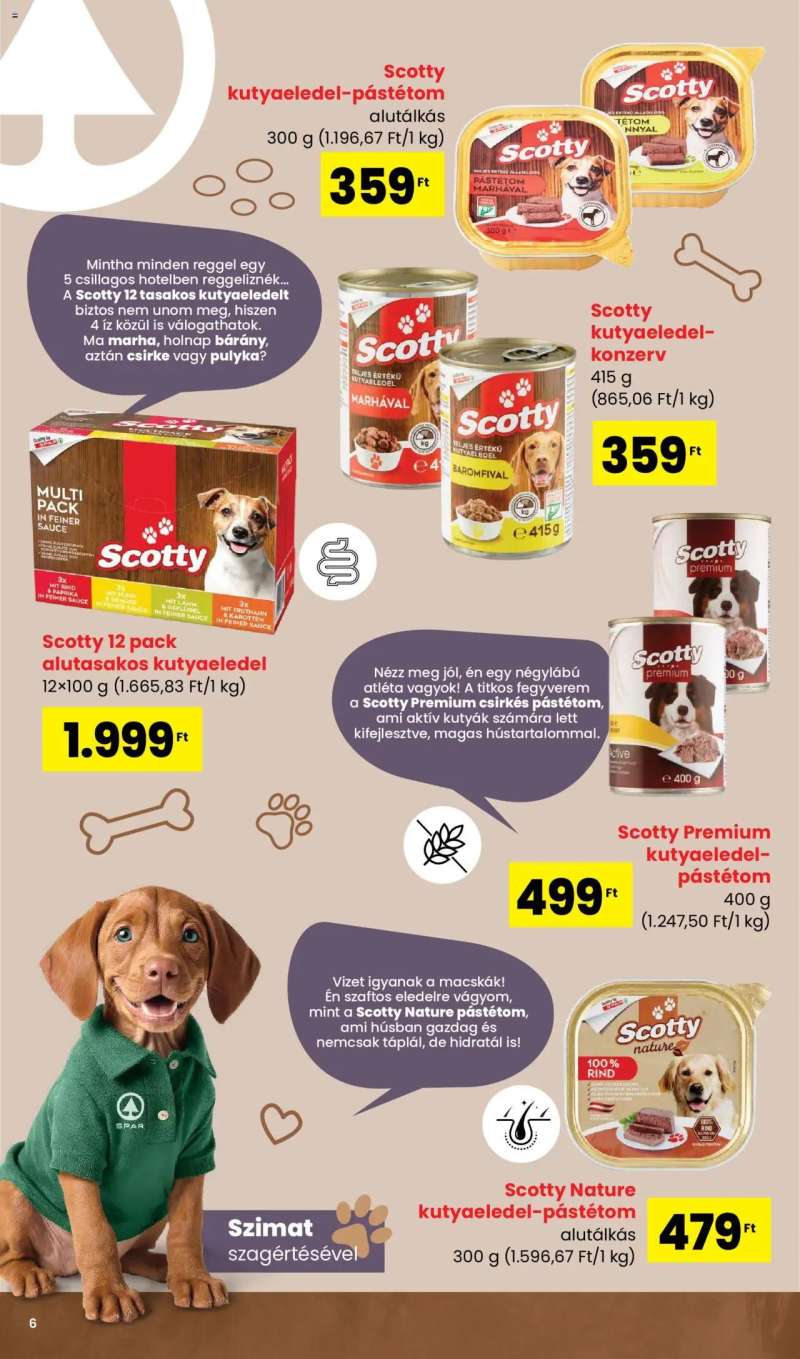 Interspar Állateledel katalógus 6 oldal