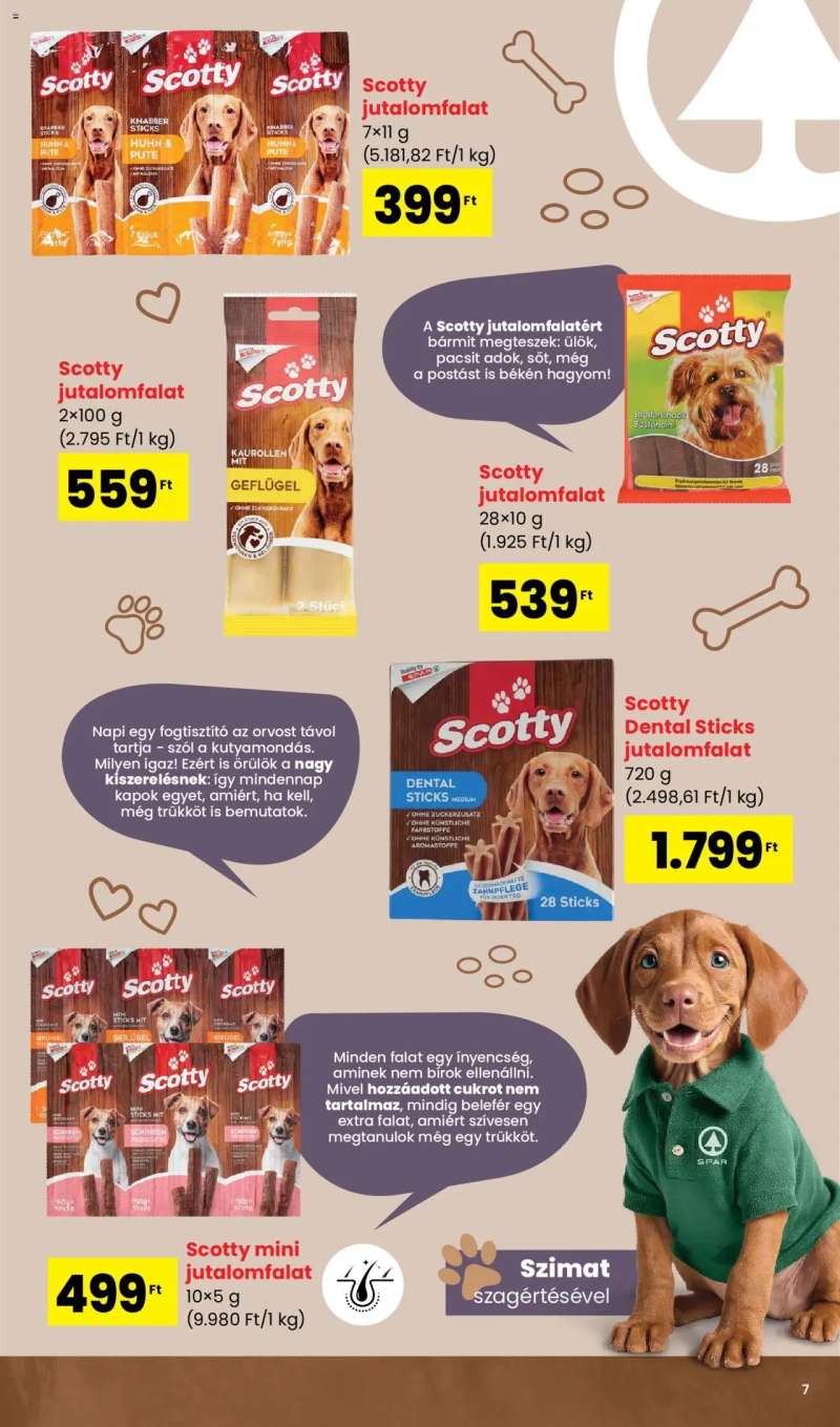 Interspar Állateledel katalógus 7 oldal