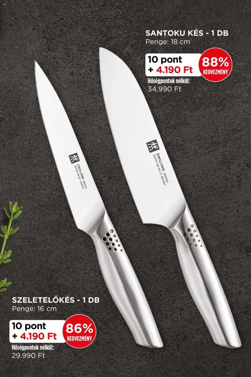 Interspar Zwilling hűségakció 6 oldal