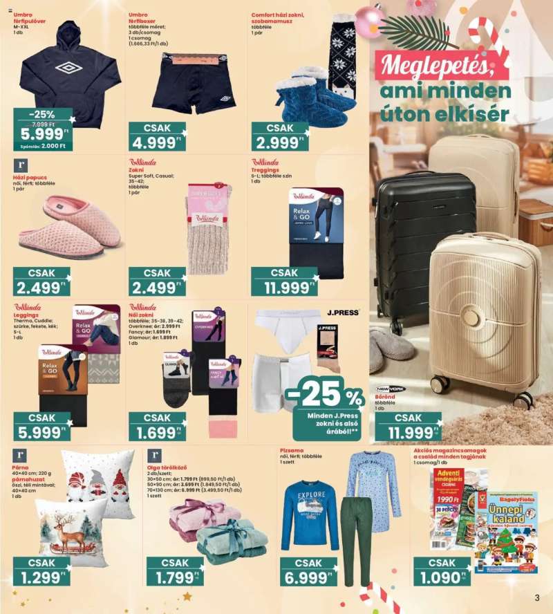 Interspar Ajándék katalógus 3 oldal