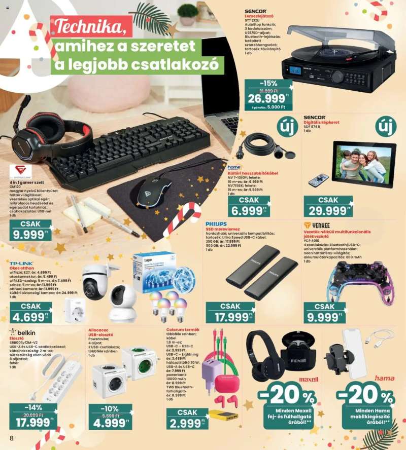 Interspar Ajándék katalógus 8 oldal