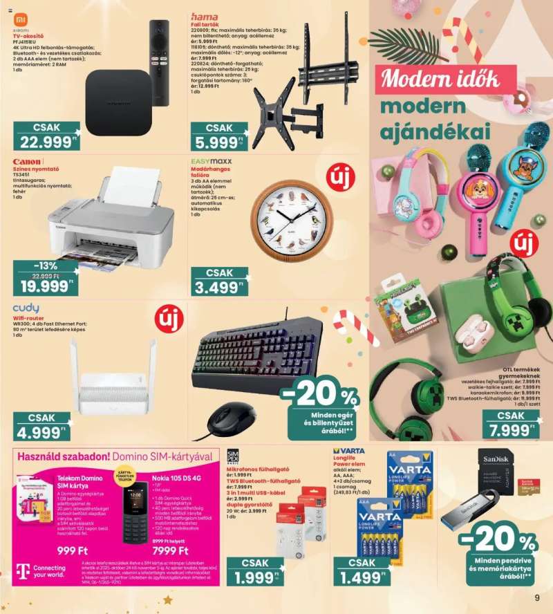 Interspar Ajándék katalógus 9 oldal