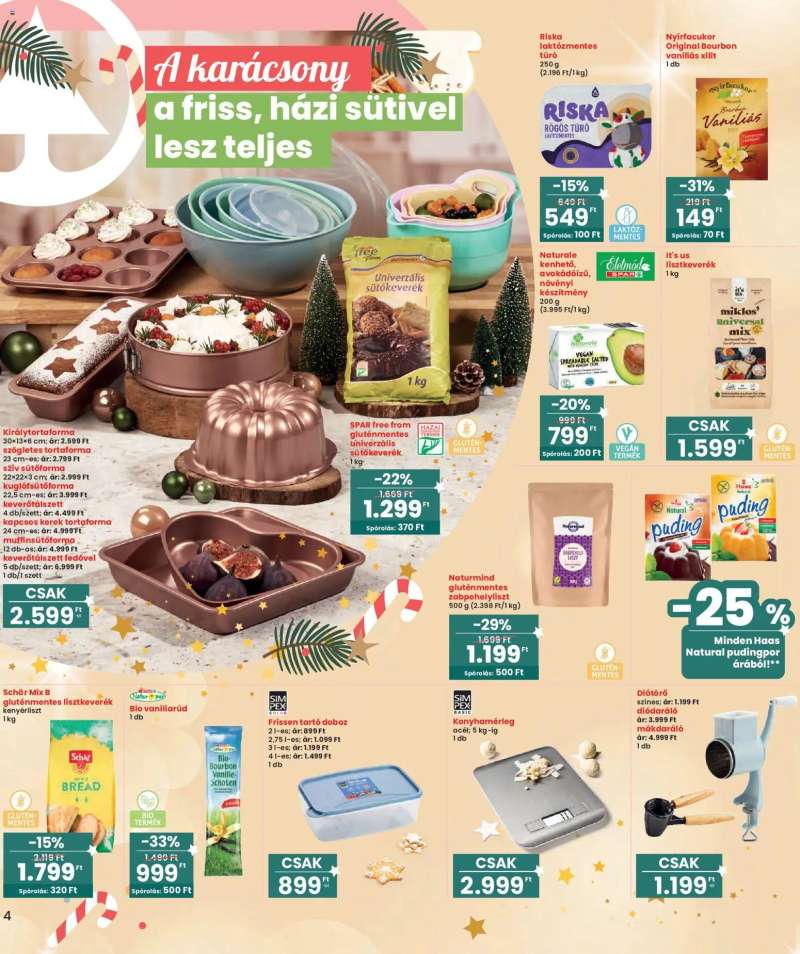 Interspar Ajándék katalógus 4 oldal