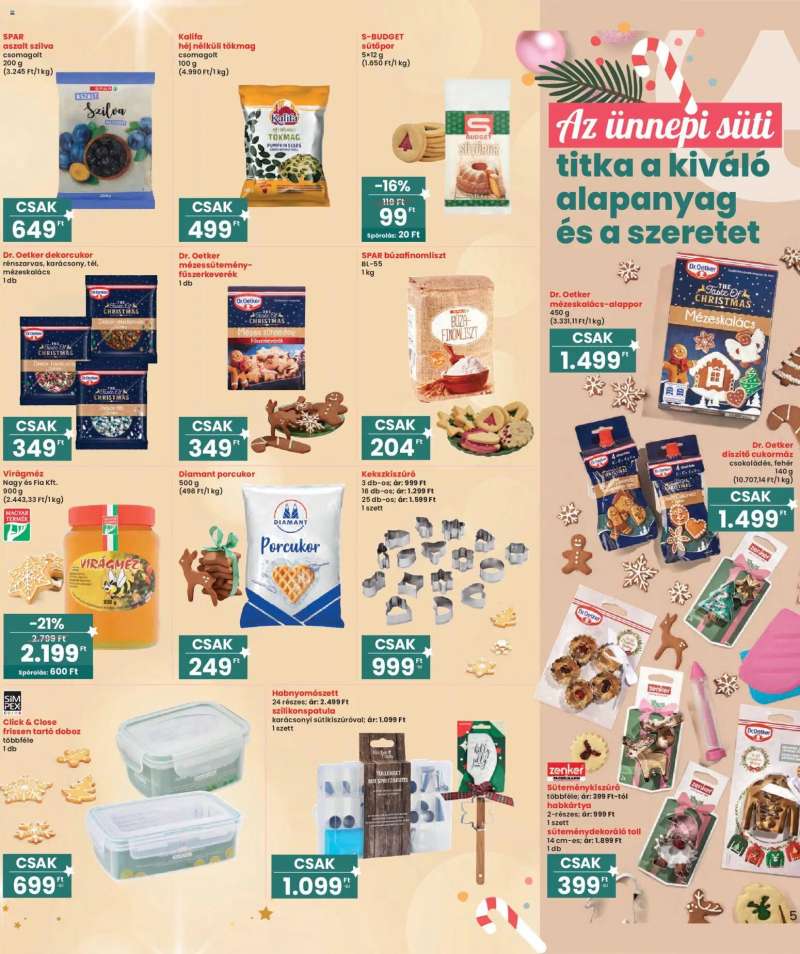 Interspar Ajándék katalógus 5 oldal