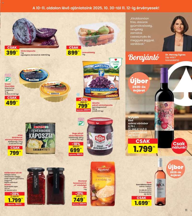 Interspar Akciós újság Interspar 11 oldal
