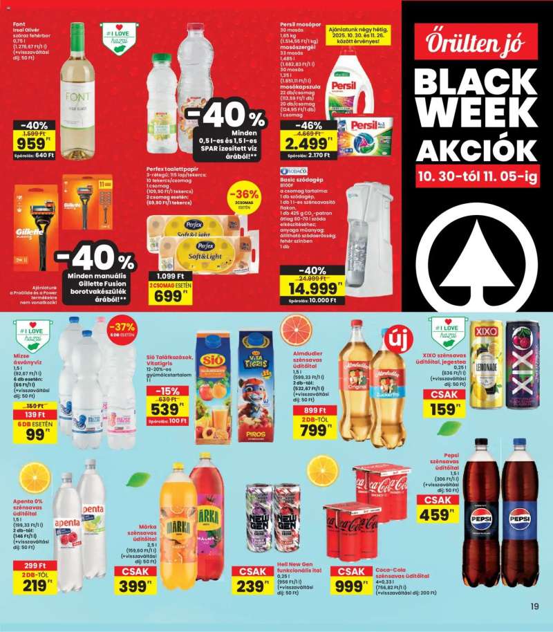 Interspar Akciós újság Interspar 19 oldal