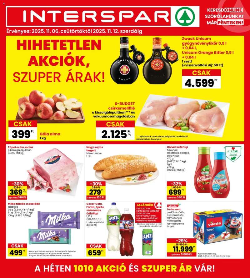 Interspar Black Friday 1 oldal