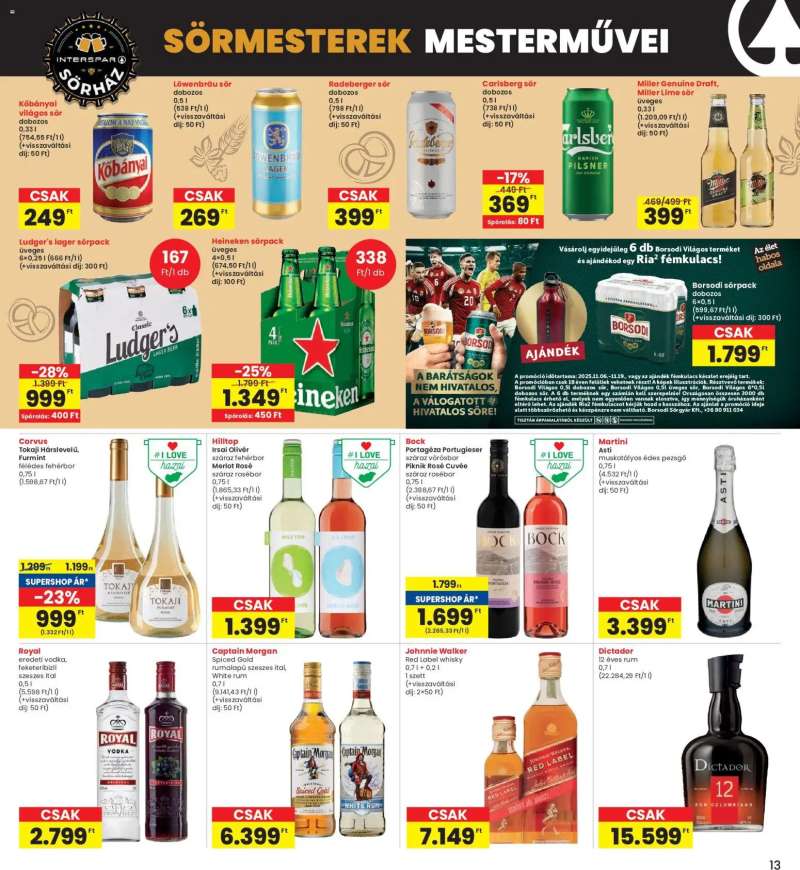 Interspar Black Friday 13 oldal