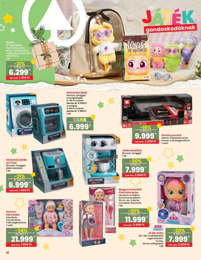 Interspar Játék katalógus 11 oldal