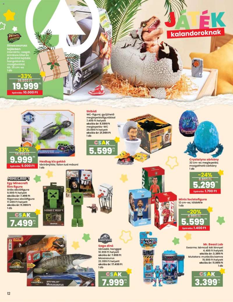 Interspar Játék katalógus 13 oldal