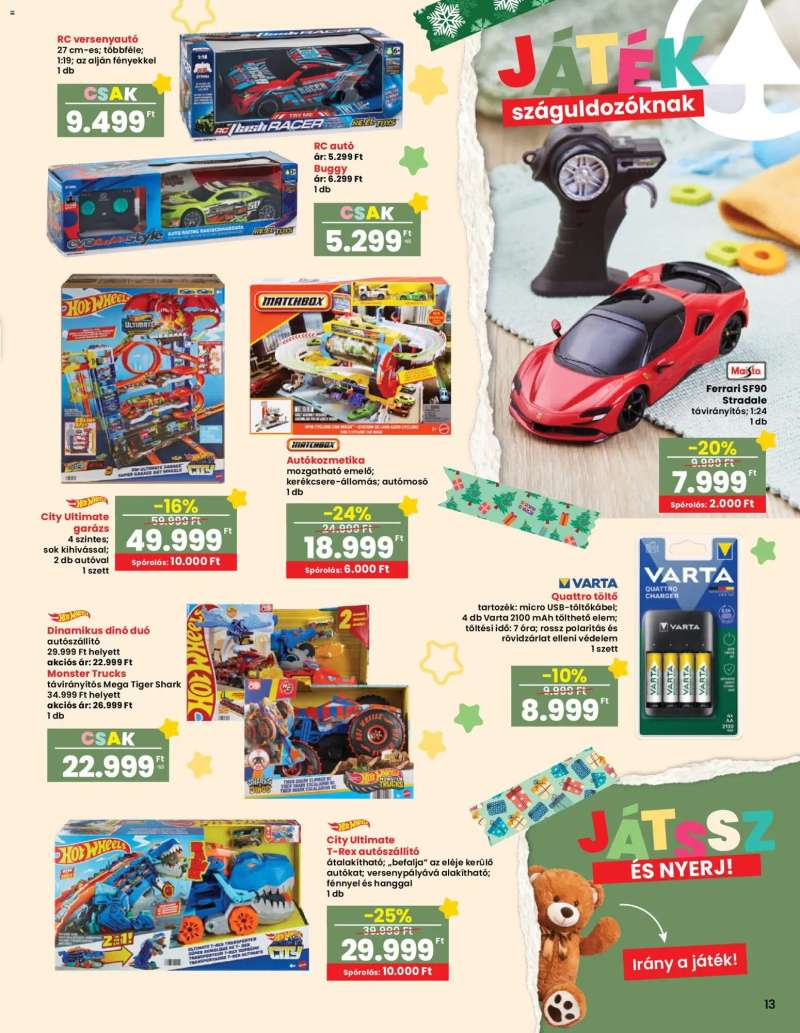 Interspar Játék katalógus 14 oldal