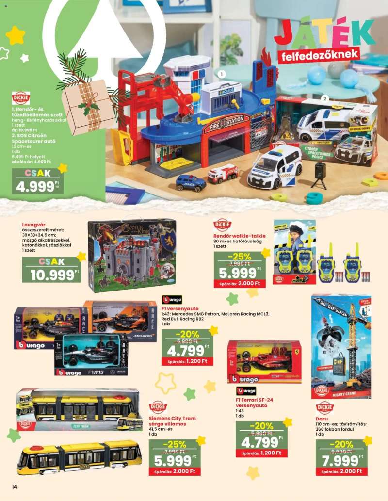 Interspar Játék katalógus 15 oldal