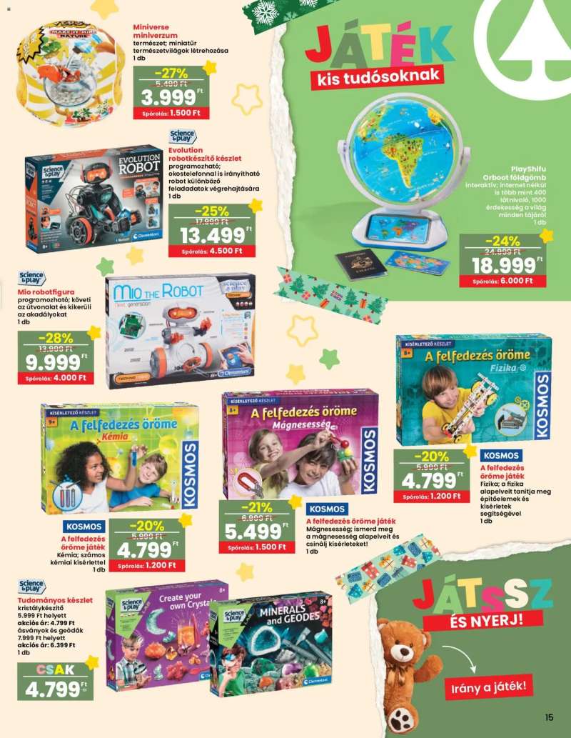 Interspar Játék katalógus 16 oldal