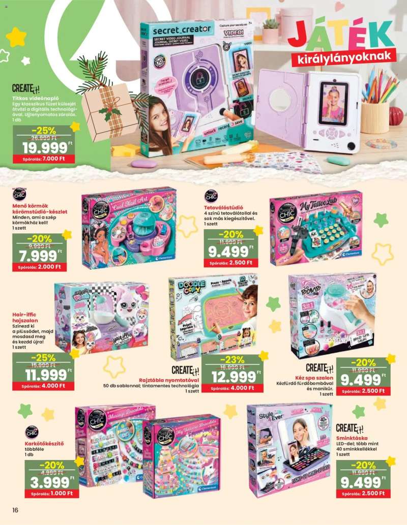 Interspar Játék katalógus 17 oldal