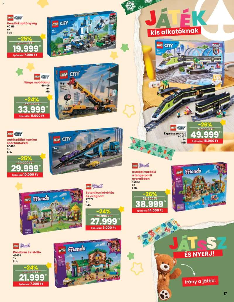 Interspar Játék katalógus 18 oldal