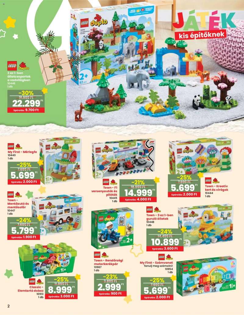 Interspar Játék katalógus 2 oldal