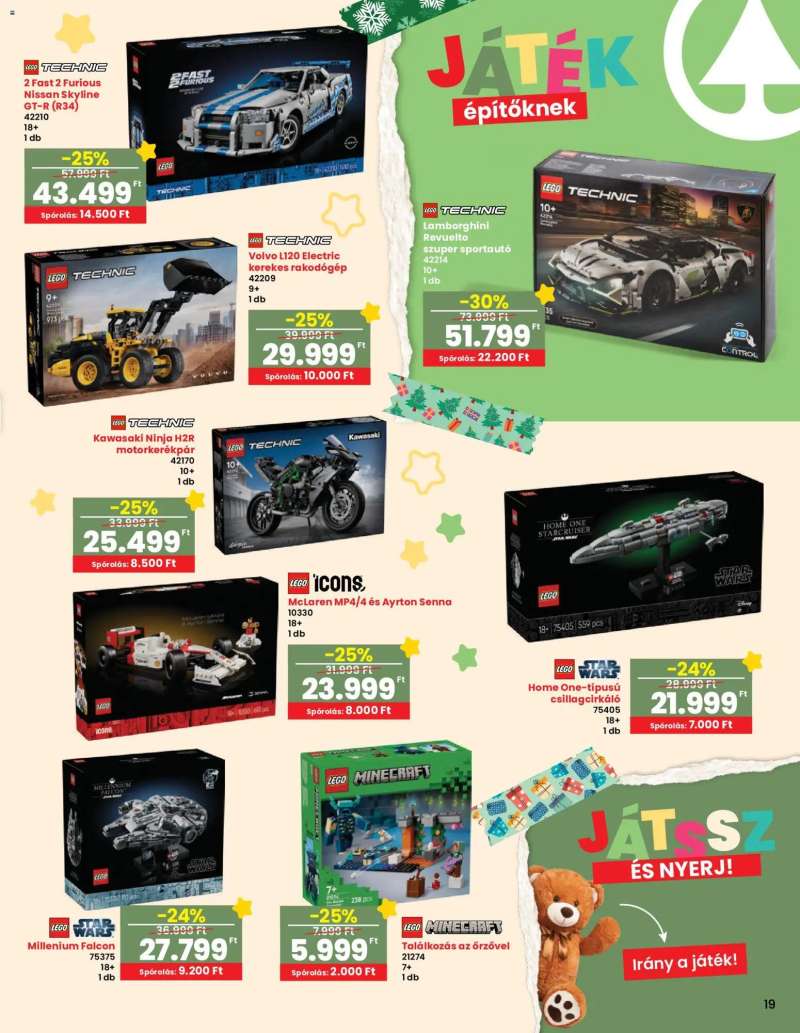 Interspar Játék katalógus 20 oldal