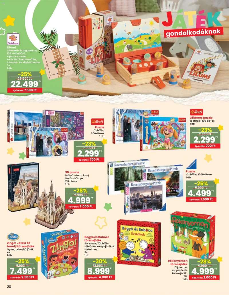 Interspar Játék katalógus 21 oldal