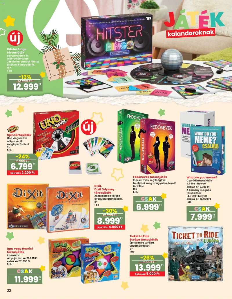 Interspar Játék katalógus 23 oldal