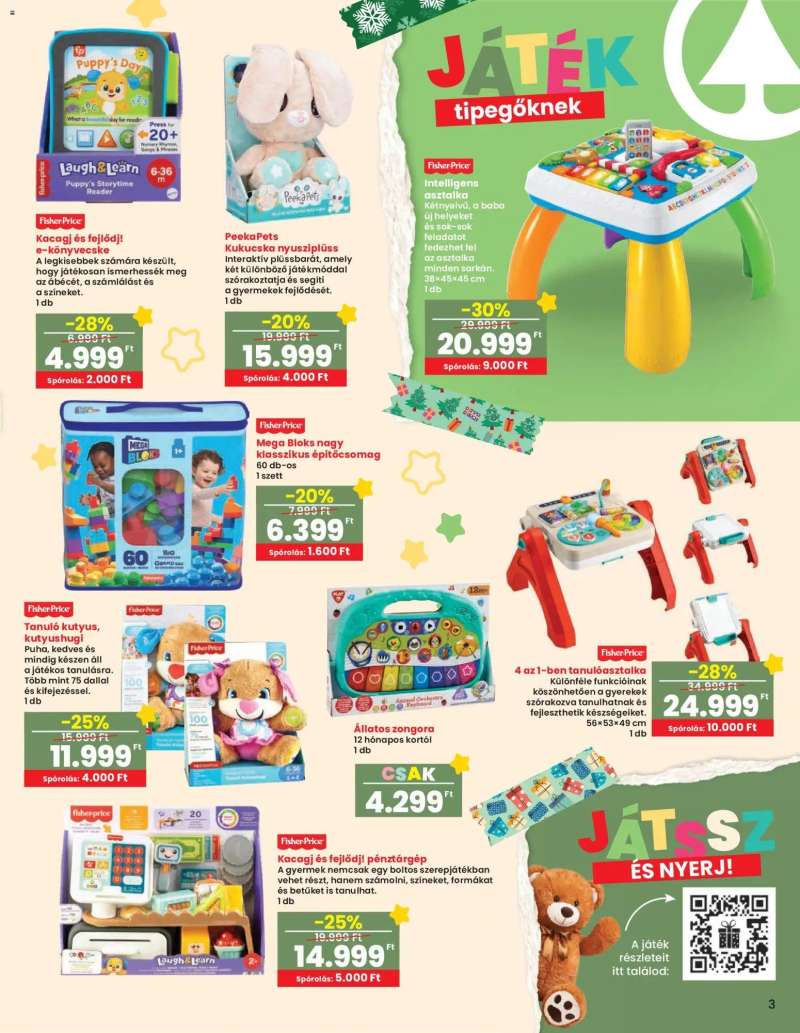 Interspar Játék katalógus 4 oldal