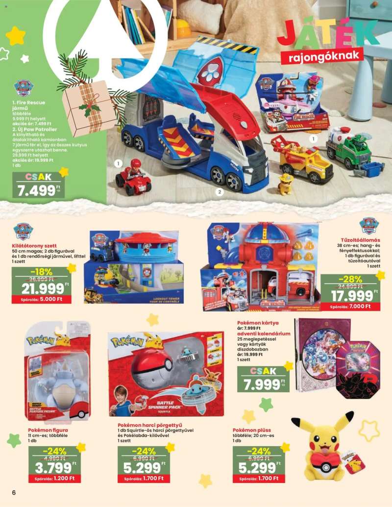 Interspar Játék katalógus 7 oldal