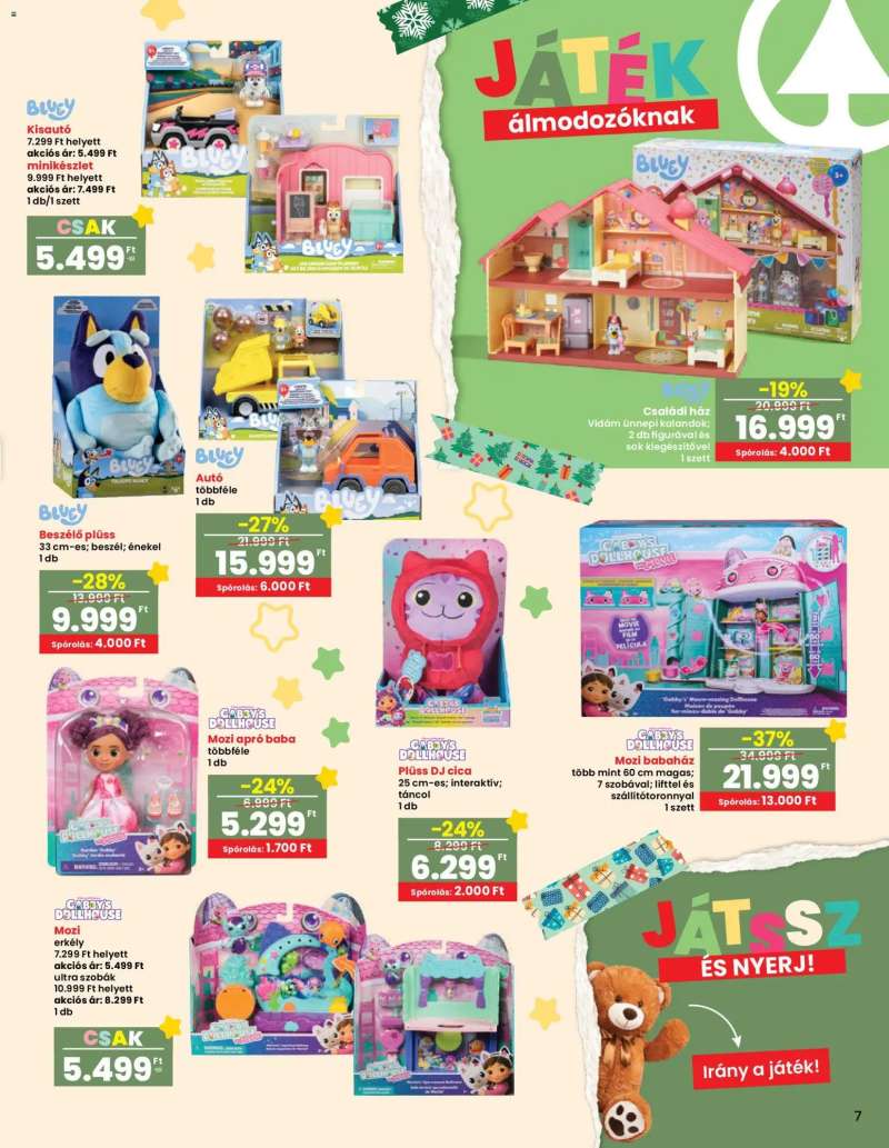 Interspar Játék katalógus 8 oldal