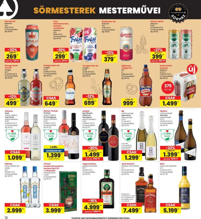 Interspar Black Friday 12 oldal