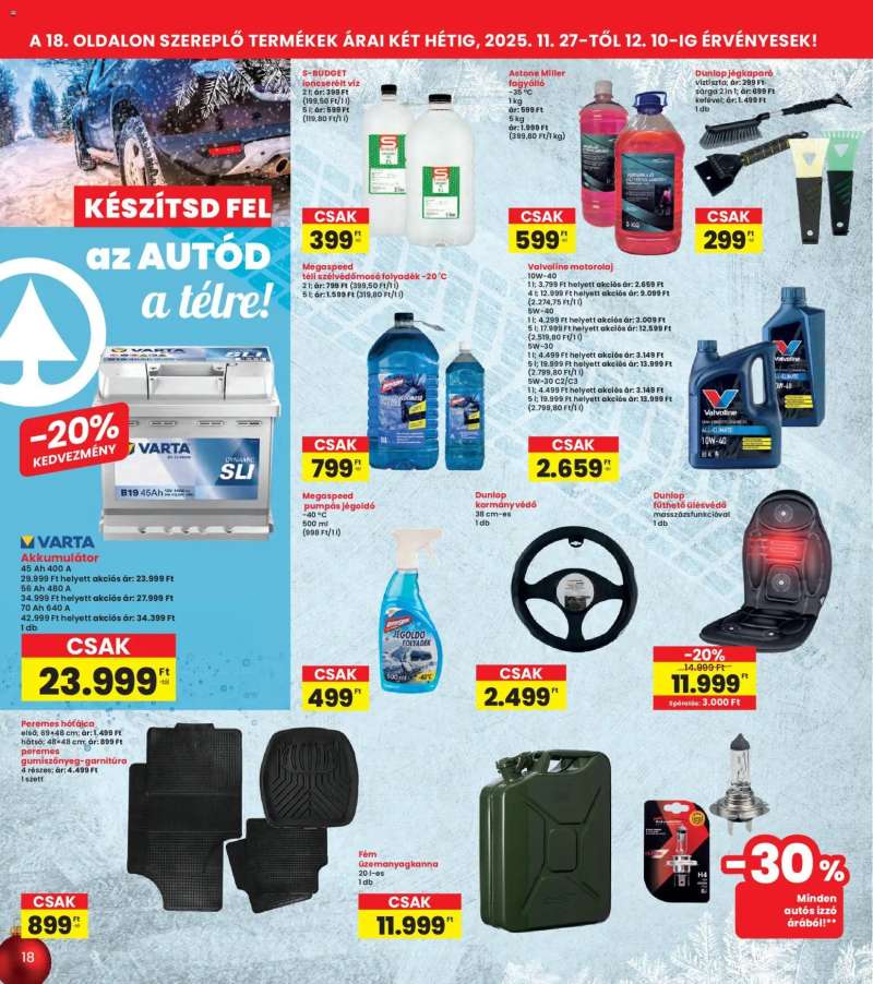 Interspar Akciós újság Interspar 18 oldal