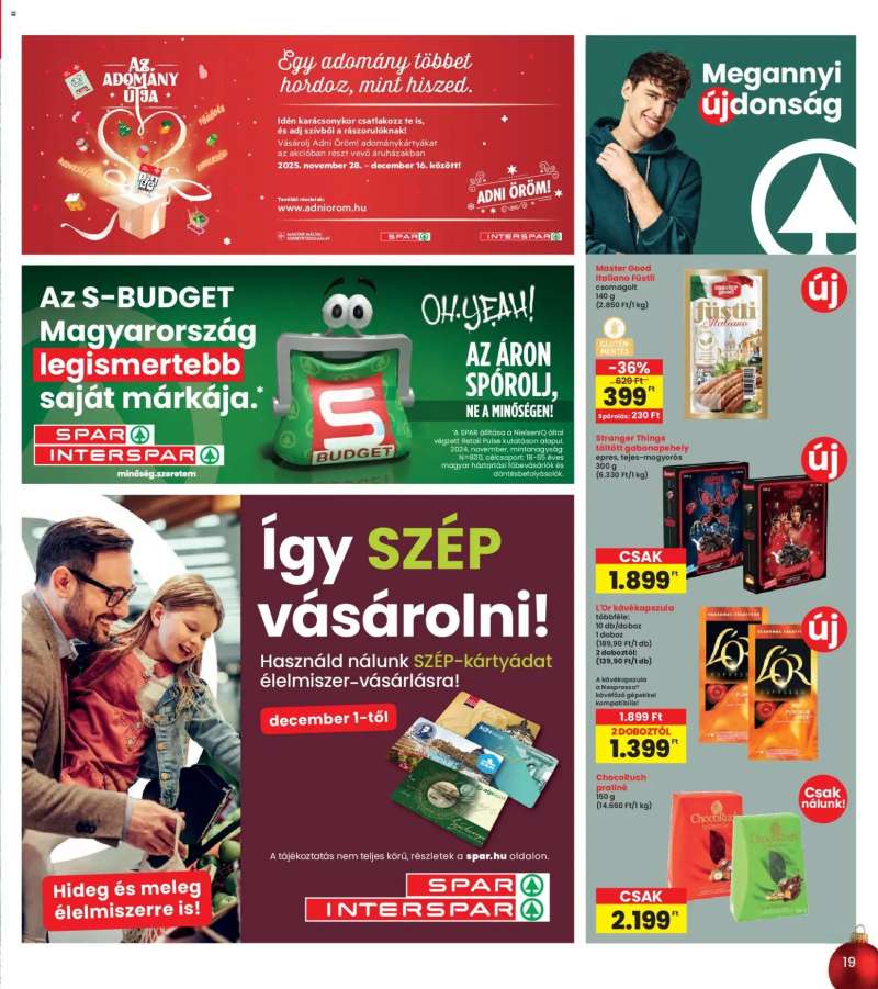 Interspar Akciós újság Interspar 19 oldal