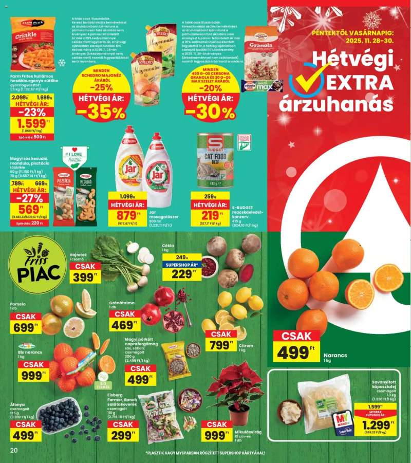 Interspar Akciós újság Interspar 20 oldal