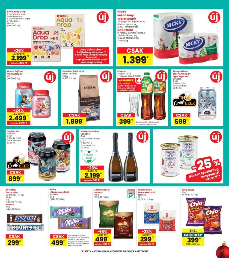 Interspar Akciós újság Interspar 3 oldal