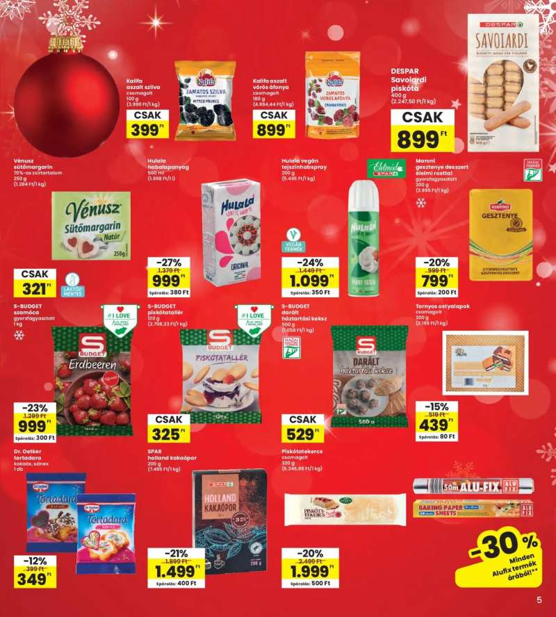 Interspar Akciós újság Interspar 5 oldal