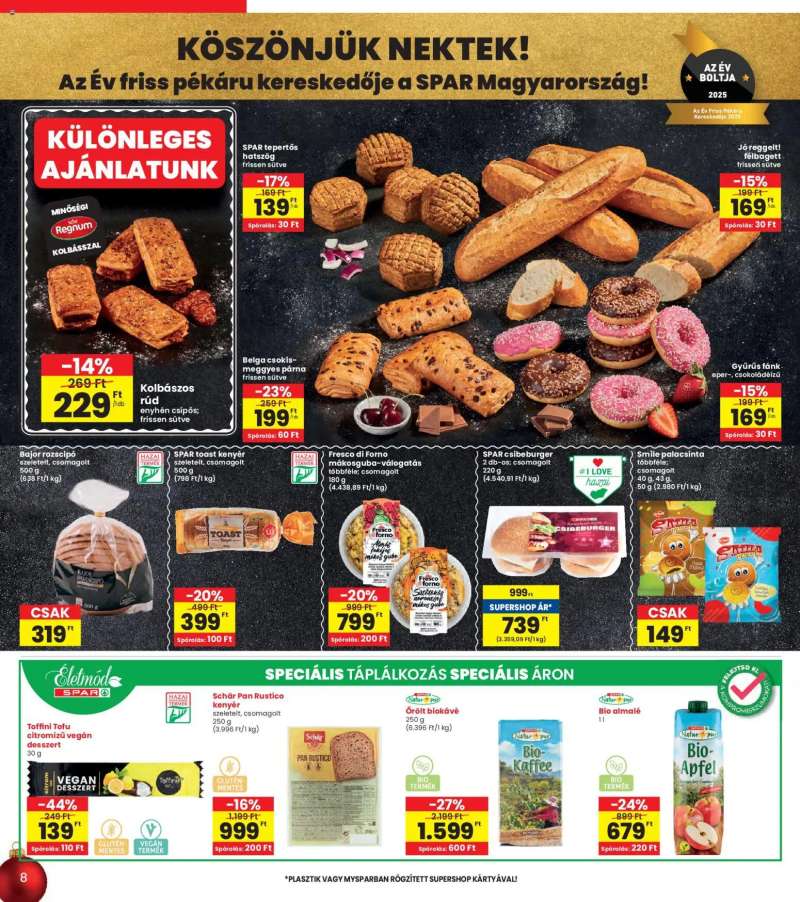 Interspar Akciós újság Interspar 8 oldal