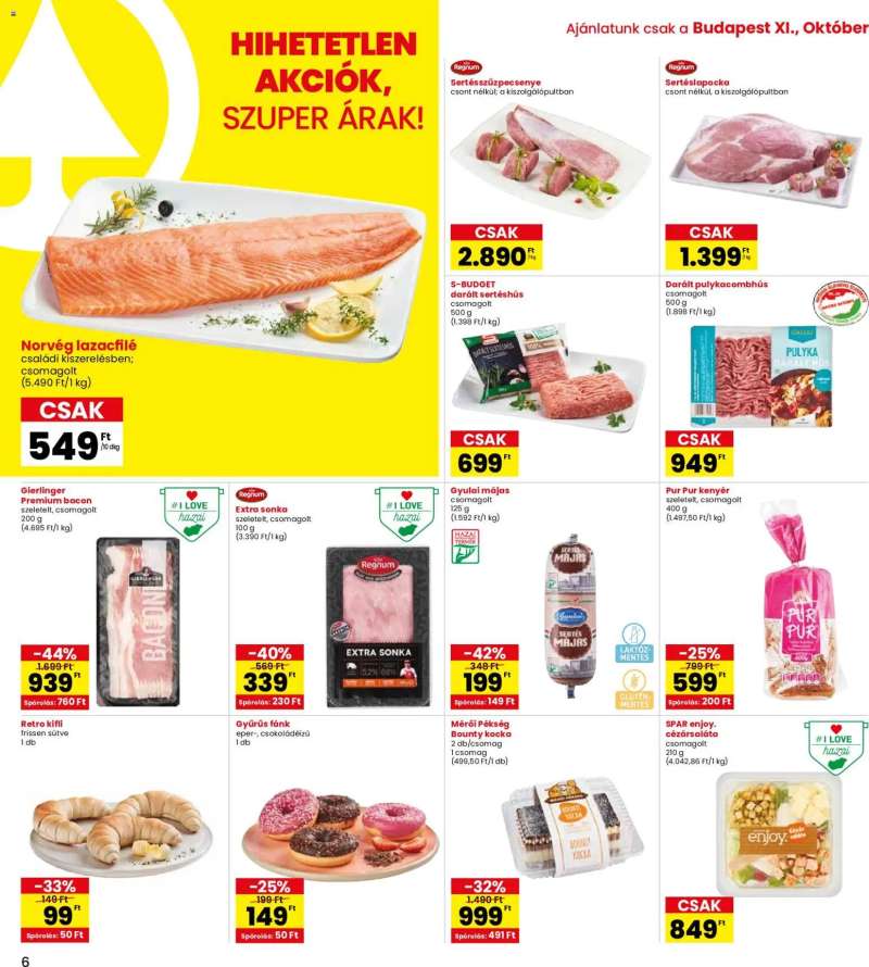 Interspar Allee üzlet megújulás 6 oldal