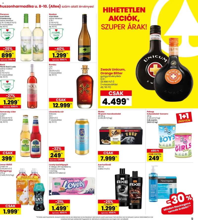 Interspar Allee üzlet megújulás 9 oldal