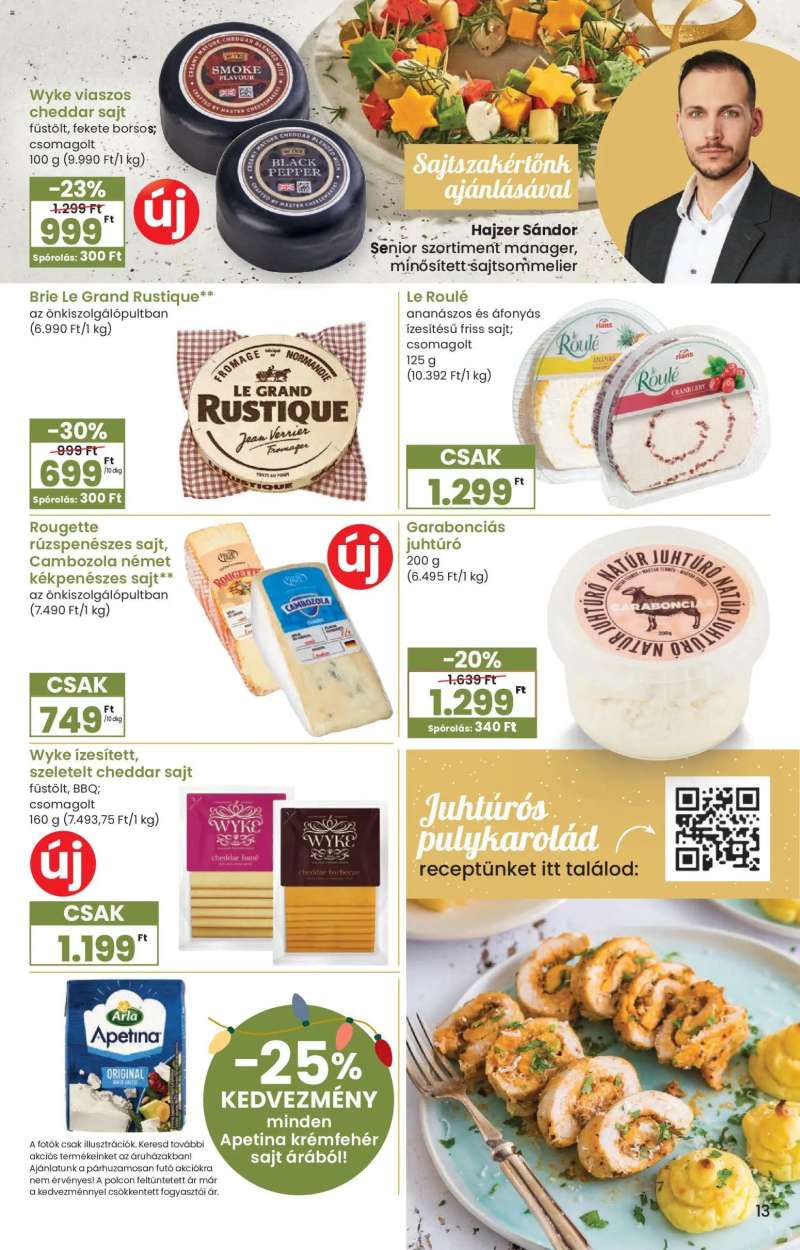 Interspar Karácsonyi Ínyenc katalógus 13 oldal