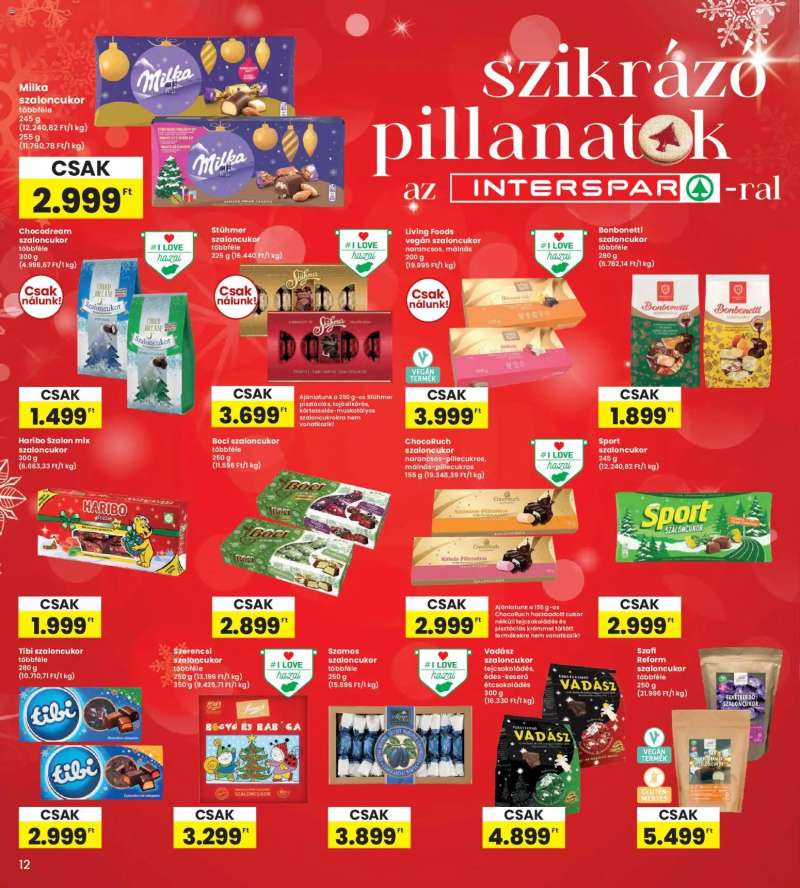 Interspar Akciós újság Interspar 12 oldal