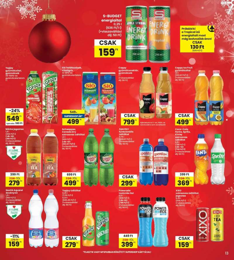 Interspar Akciós újság Interspar 13 oldal