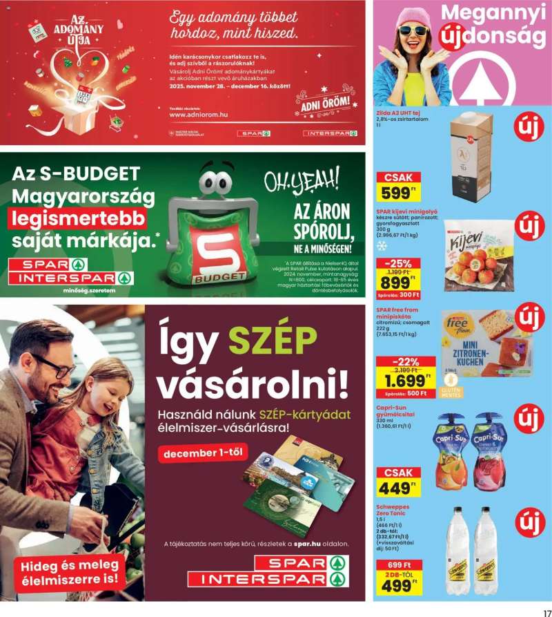 Interspar Akciós újság Interspar 17 oldal