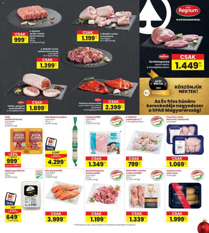 Interspar Akciós újság Interspar 3 oldal