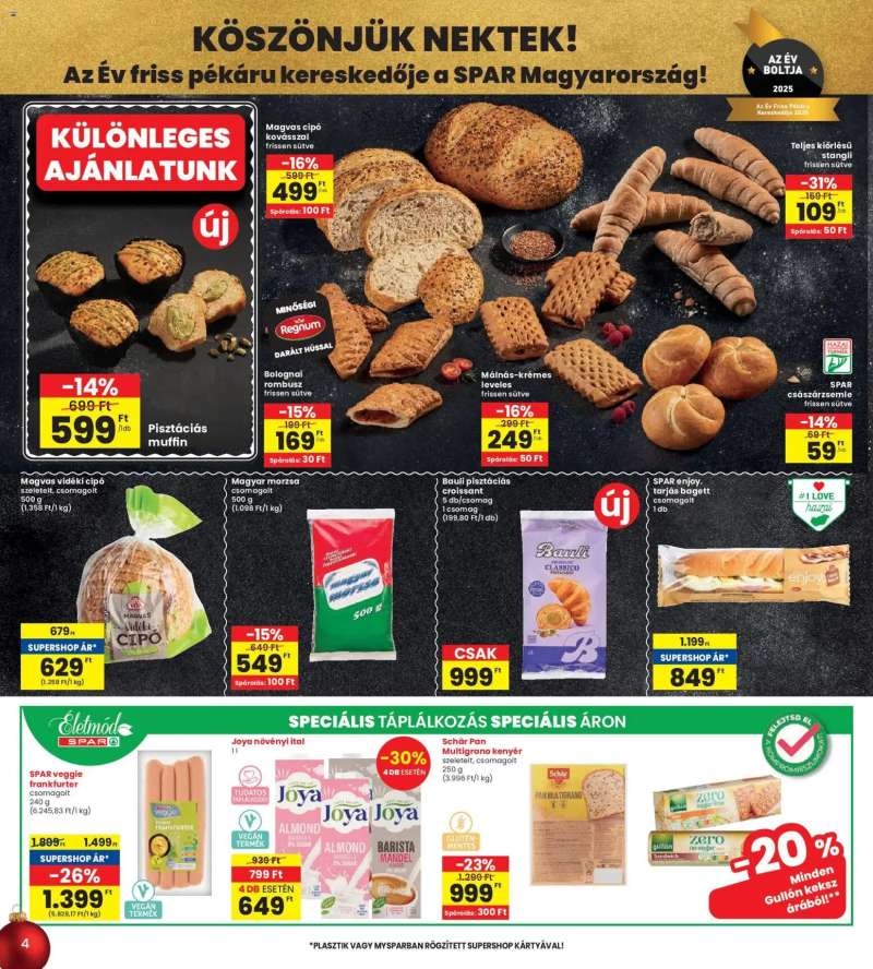 Interspar Akciós újság Interspar 4 oldal