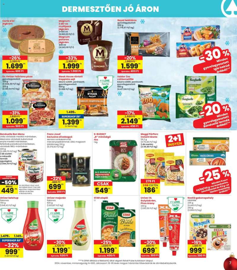 Interspar Akciós újság Interspar 7 oldal