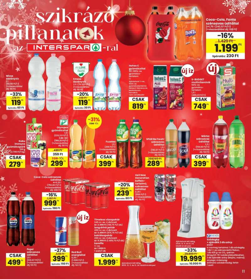 Interspar Akciós újság Interspar 11 oldal