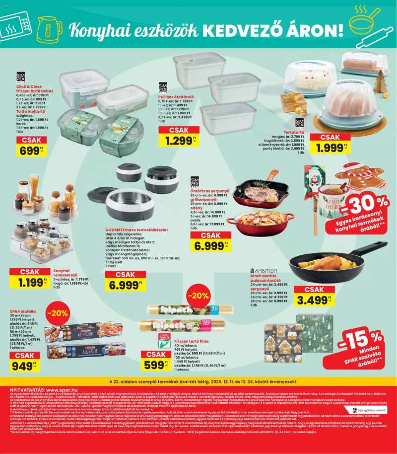 Interspar Akciós újság Interspar 22 oldal