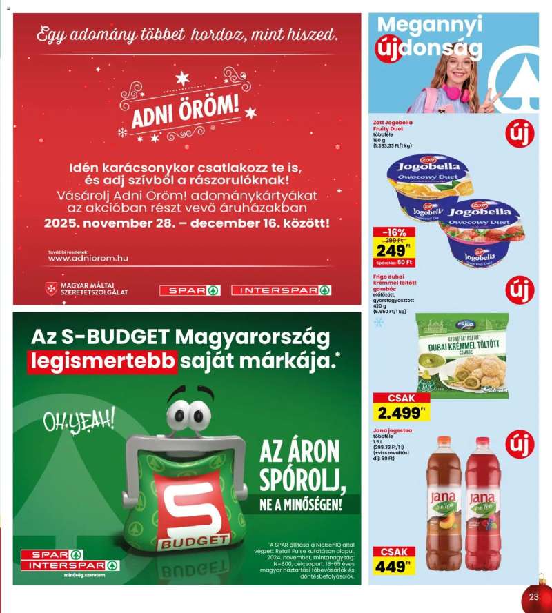 Interspar Akciós újság Interspar 23 oldal