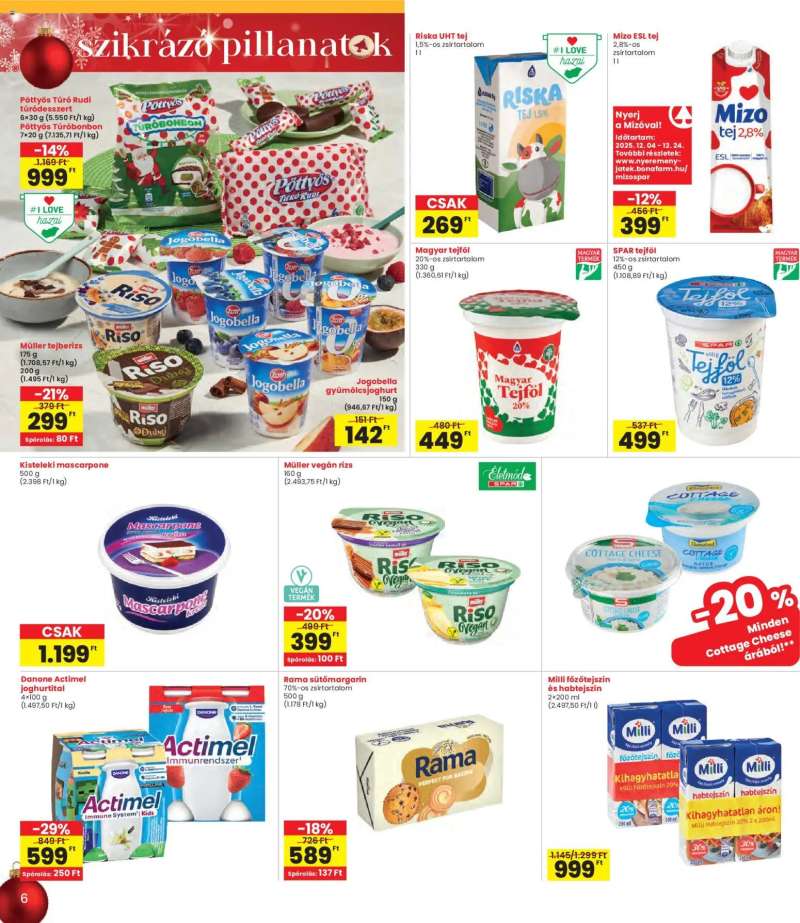 Interspar Akciós újság Interspar 6 oldal